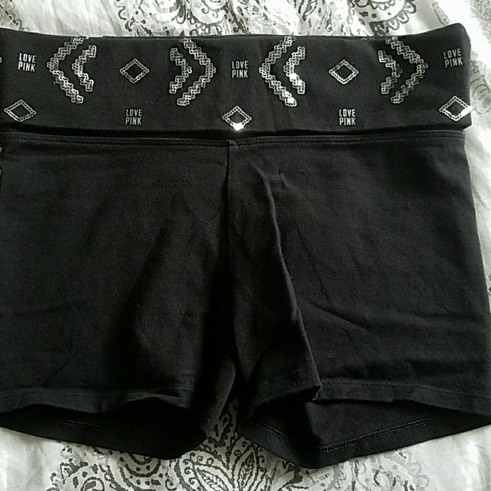 Pink Victoria secret Yoga short